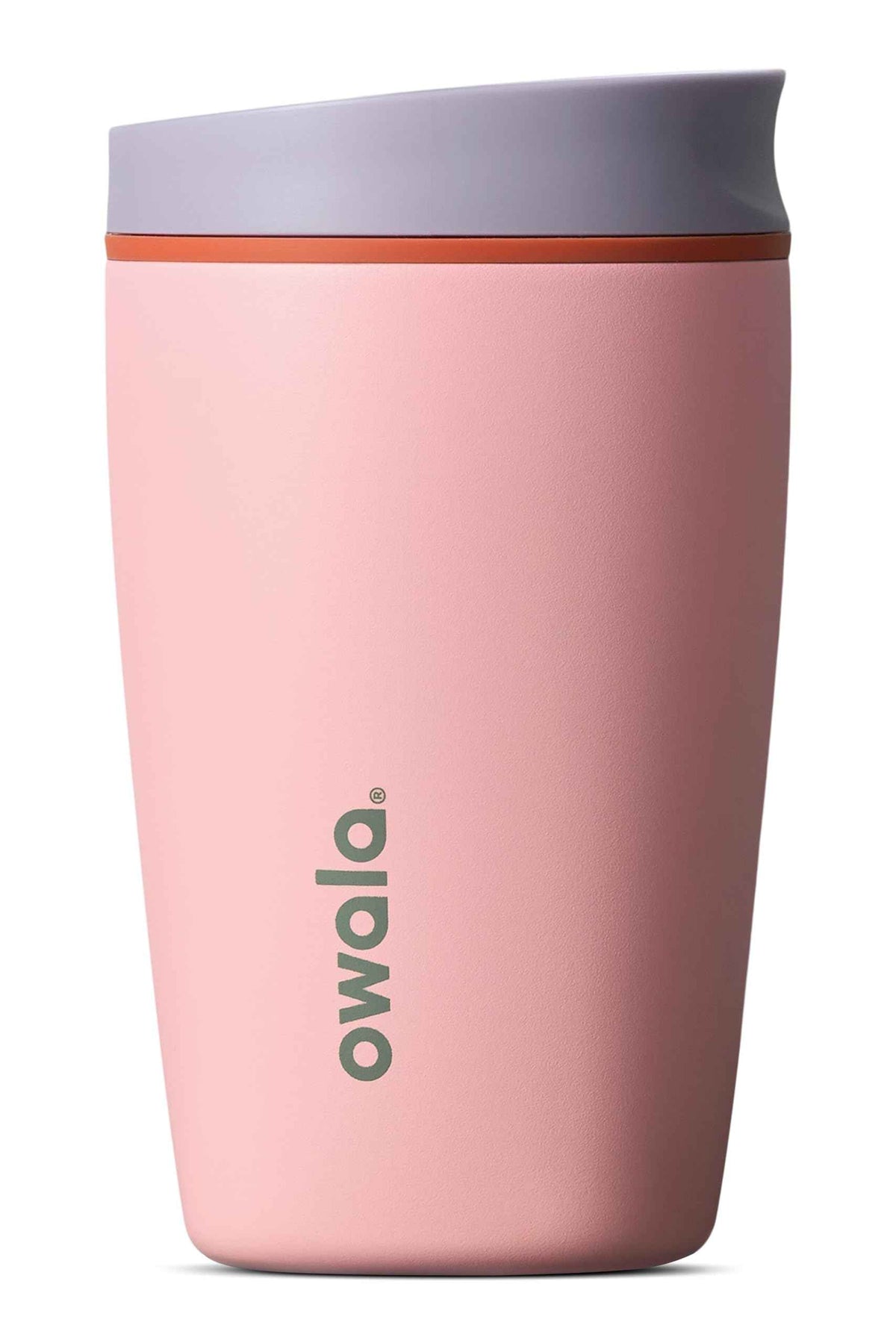 Owala SmoothSip Slider Insulated Stainless Steel Coffee Tumbler, Reusable Iced Coffee Cup, Hot Coffee Travel Mug, BPA Free 12 oz, Sugar High 🍁 All In One Marketplace Canada