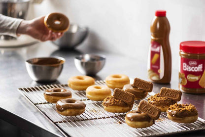 Lotus Biscoff Sweet Spread Topping bottle, Caramelized Cookie Flavour, 1L, Vegan, Nut Free, No Added Colours or Flavours 🍁 All In One Marketplace Canada