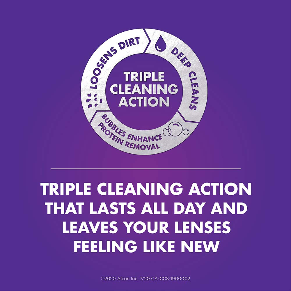 CLEAR CARE® Plus With HydraGlyde Contact Lens Solution, Twin Pack Cleaning & Disinfecting Solution With Hydrogen Peroxide, 2 x 360 mL 🍁 All In One Marketplace Canada