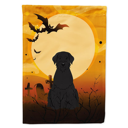 Caroline's Treasures BB4332CHF Halloween Giant Schnauzer Flag Canvas House Size, Large, Multicolor
