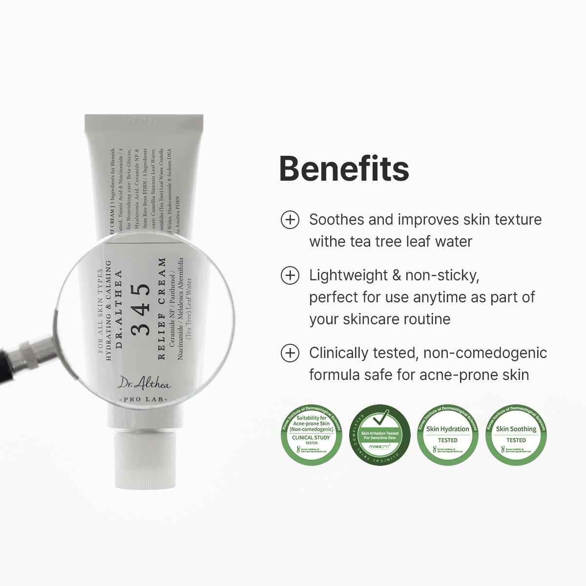 Dr.Althea 345 Relief Cream, 50ml (Ver.2 - Pack of 1) 🍁 All In One Marketplace Canada