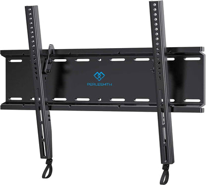 PERLESMITH Tilting TV Wall Mount for 23-60 Inch Flat Curved TVs, Low Profile Tilt TV Mount up to 115 lbs, Wall Mount Bracket Fits 8″/16” Wood Studs, Max VESA 400x400mm, PSMTK1 🍁 All In One Marketplace Canada