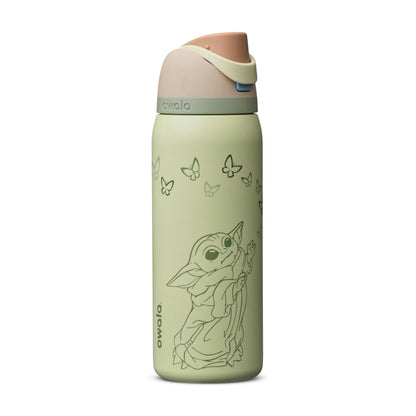 Star Wars Owala FreeSip Insulated Stainless Steel Water Bottle with Straw, BPA-Free Sports Water Bottle, Great for Travel, 32 Oz, GroGu 🍁 All In One Marketplace Canada