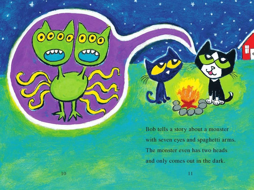 Pete the Cat: Scaredy Cat!: A Halloween Book for Kids