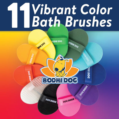 Bodhi Dog Bath Brush | De shedding Dog Brush | Hair Removing for Long Hair Dog Brush | Dog Brush for Short Haired Dogs | Dog Accessories Rubber Curry Brush | Dog Shampoo Brush 🍁 All In One Marketplace Canada