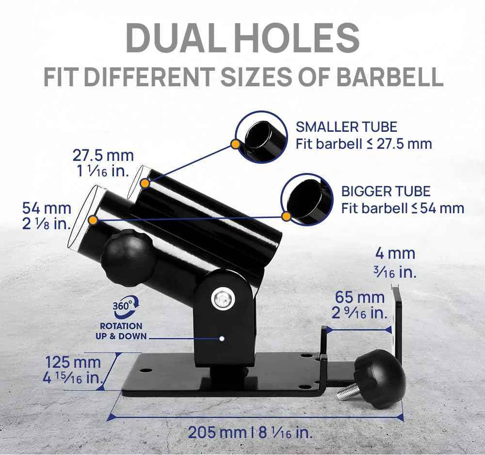 Yes4All Deluxe T-Bar Row Platform – Full 360° Swivel & Easy to Install – Fits 1” Standard and 2” Olympic Bars 🍁 All In One Marketplace Canada