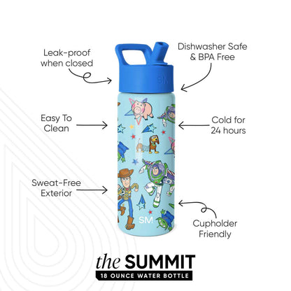 Simple Modern Disney Toy Story Kids Water Bottle & Toddler Cup | 18oz 🍁 All In One Marketplace Canada