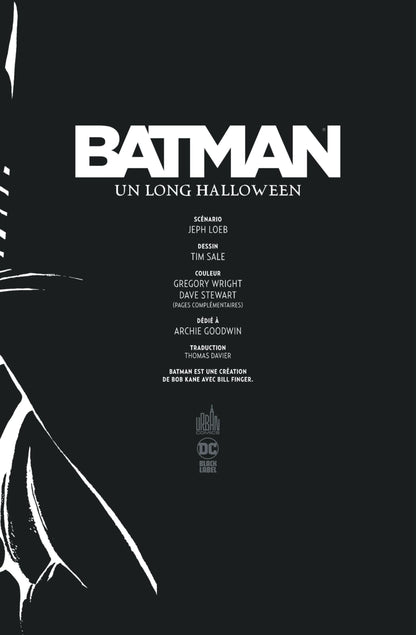 Batman - Un long Halloween N.E.