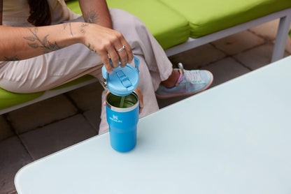 Stanley IceFlow 2.0 Flip Straw Tumbler with Handle 20 oz | Twist On Lid and Flip Up Straw | Leak Resistant Water Bottle | Insulated Stainless Steel | BPA-Free | Meadow 🍁 All In One Marketplace Canada