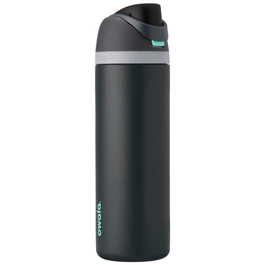 Owala FreeSip Insulated Stainless Steel Water Bottle with Straw for Sports and Travel, BPA-Free, 24oz, Foggy Tide 🍁 All In One Marketplace Canada