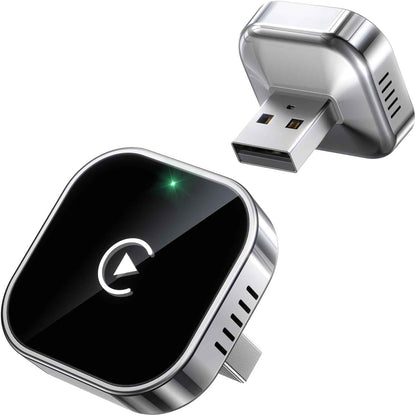 Teeran Wireless CarPlay Adapter for iPhone (2026 Upgraded), Mini Plug & Play for Cars with Factory Wired Apple CarPlay, Fast & Stable Connection, Easy Setup, Wide Vehicle Compatibility USB & USB C 🍁 All In One Marketplace Canada