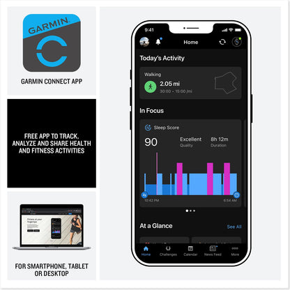 Garmin Instinct® 3 45mm, Solar Charged Display, Rugged Outdoor GPS Smartwatch, Metal-Reinforced Bezel, Built-in Flashlight, Black 🍁 All In One Marketplace Canada