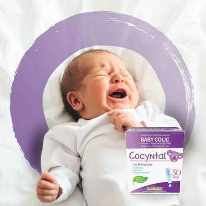 Boiron Cocyntal 60 drinkable unit-doses (Twin Pack) used for infant colic: abdominal pain, cramps, spasms and intestinal gas. Age: 1 to 6 months. Day and Night use. 🍁 All In One Marketplace Canada