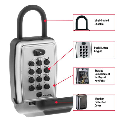 Master Lock 5422D Push Button Portable Key Safe 🍁 All In One Marketplace Canada