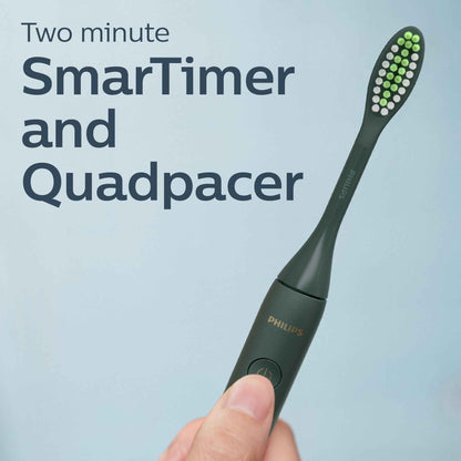 Philips One by Sonicare Rechargeable Toothbrush, 1 Brush Head, Green 🍁 All In One Marketplace Canada
