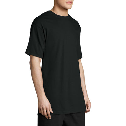 Hanes Men's Short Sleeve Beefy-T (Pack of 2), Black, 3X-Large 🍁 All In One Marketplace Canada