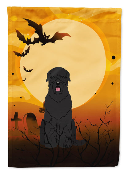 Caroline's Treasures BB4292GF Halloween Black Russian Terrier Flag Garden Size, Small, Multicolor