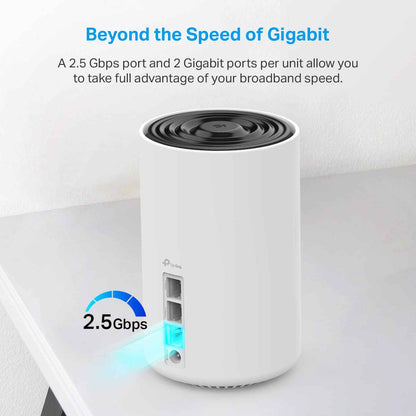 TP-Link Deco AXE5400 Tri-Band WiFi 6E Mesh System(Deco XE75 Pro) - 2.5G WAN/LAN Port, Covers up to 7200 Sq.Ft, Replaces WiFi Router and Extender, AI-Driven Mesh, New 6GHz Band, 3-Pack 🍁 All In One Marketplace Canada