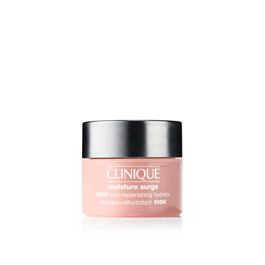 Clinique Moisture Surge 100H Auto-Replenishing Hydrator Oil Free Face Moisturizer With Hyaluronic Acid For All Skin Types | Hydrating + Moisturizing, Mini Travel Size, 15ml 🍁 All In One Marketplace Canada