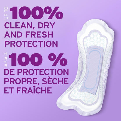 Poise Ultra Thin Incontinence Pads & Postpartum Incontinence Pads, 3 Drop Light Absorbency, Regular Length, 144 Count (3 Packs of 48) 🍁 All In One Marketplace Canada