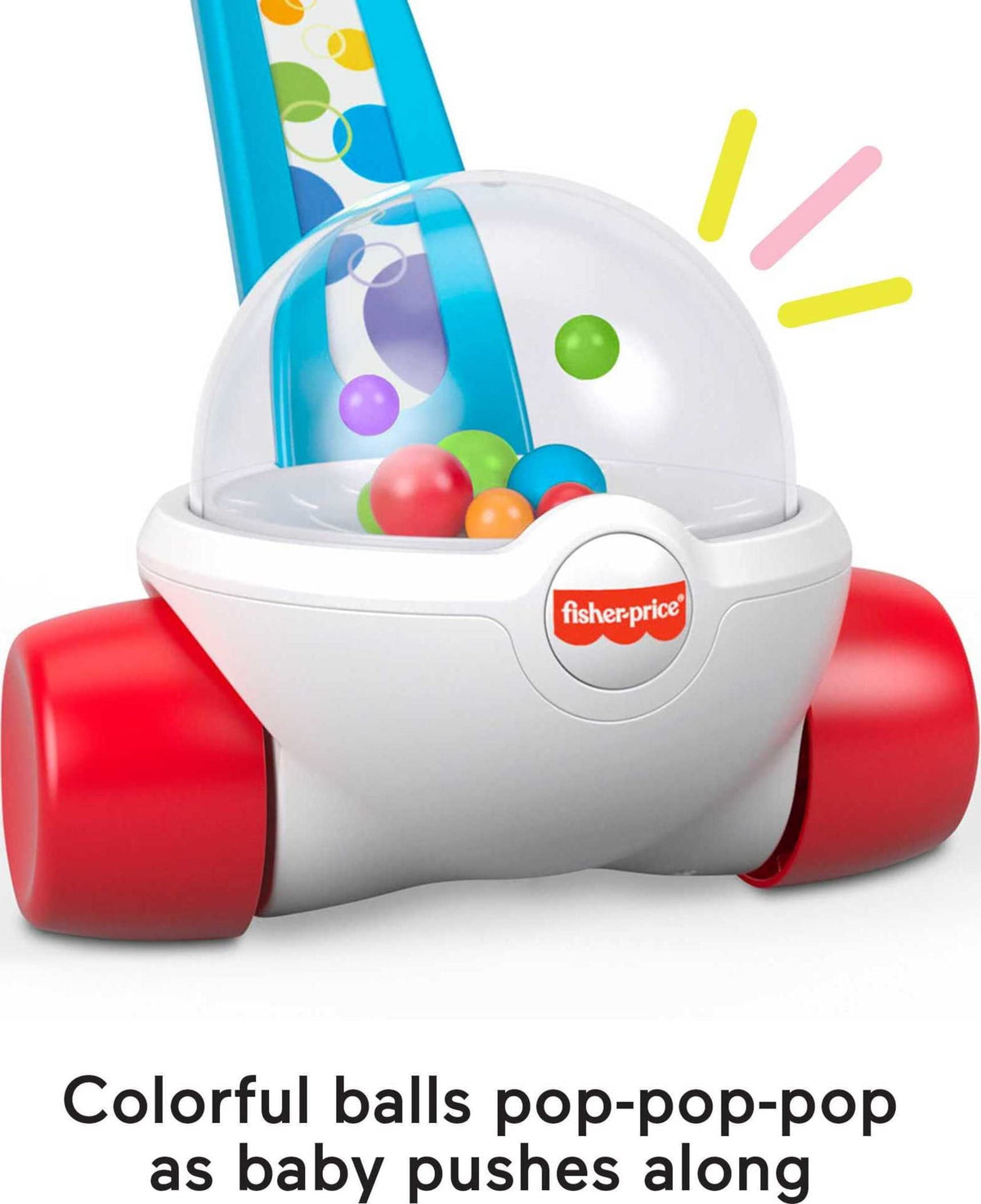 Fisher-Price Corn Popper, Blue Push-Along Toy 🍁 All In One Marketplace Canada