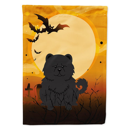 Caroline's Treasures BB4409CHF Halloween Chow Chow Black Canvas House Size Flag, Large, Multicolor