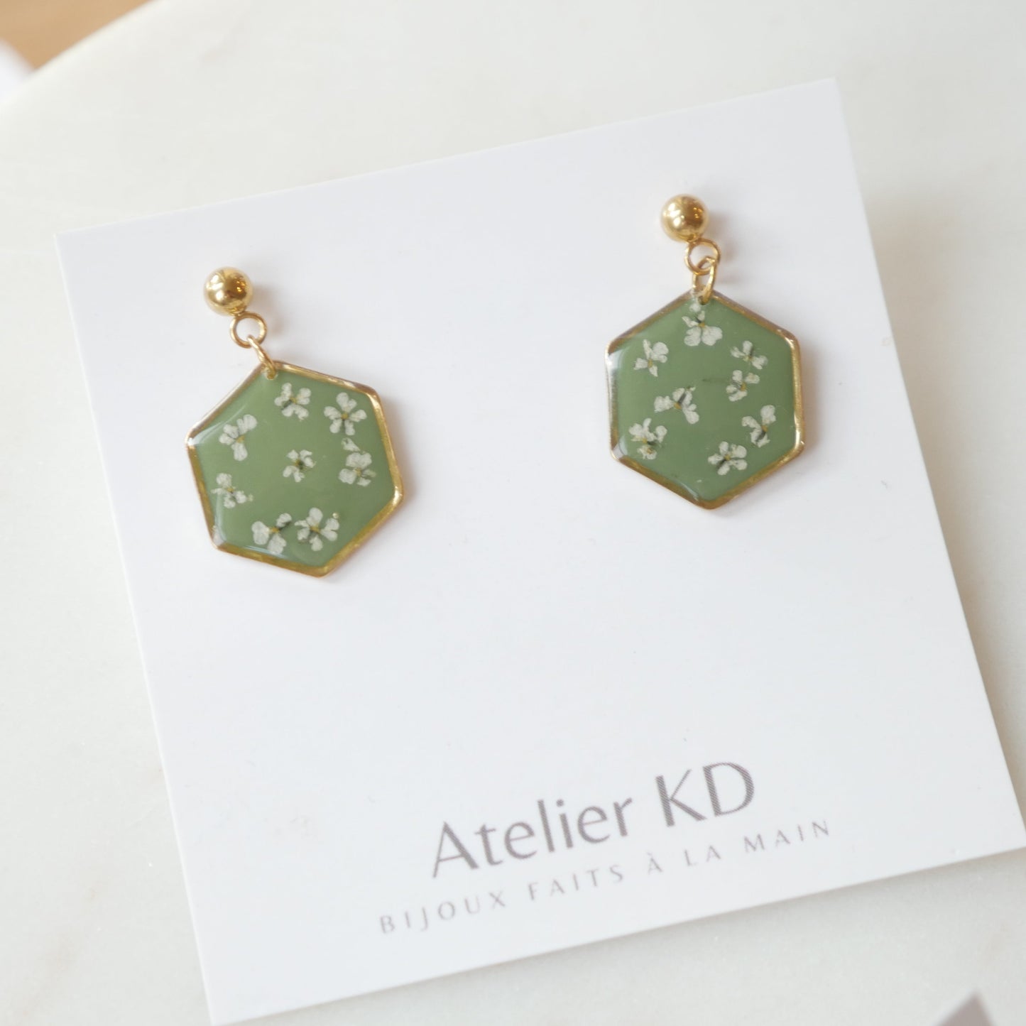 Boucles d'oreilles - Hexa 16mm - Édition spéciale automne 2025