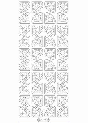Deco Stickers -  Flower Corners