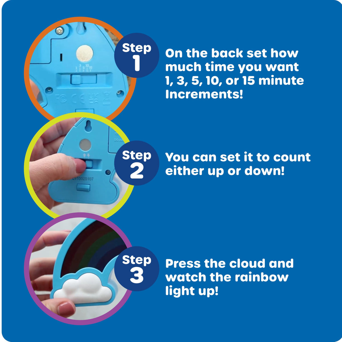 Learning Resources Rainbow Visual Timer 🍁 All In One Marketplace Canada