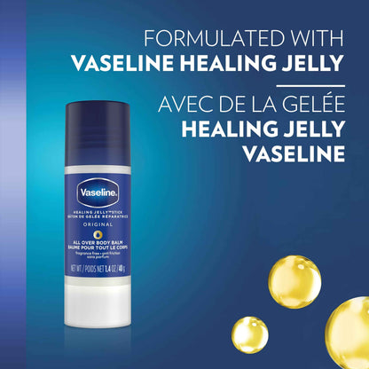 Vaseline All Over Jelly Balm Stick Healing Jelly Skin Care Unscented 40g (Pack of 3) 🍁 All In One Marketplace Canada