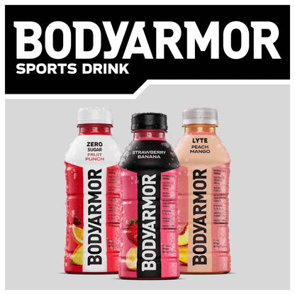 BODYARMOR Lyte Dragonfruit Berry, 473 mL Bottles (12 Pack) – Low-Calorie Sports Hydration Drink with Coconut Water, Potassium-Packed Electrolytes and Antioxidant Vitamins 🍁 All In One Marketplace Canada
