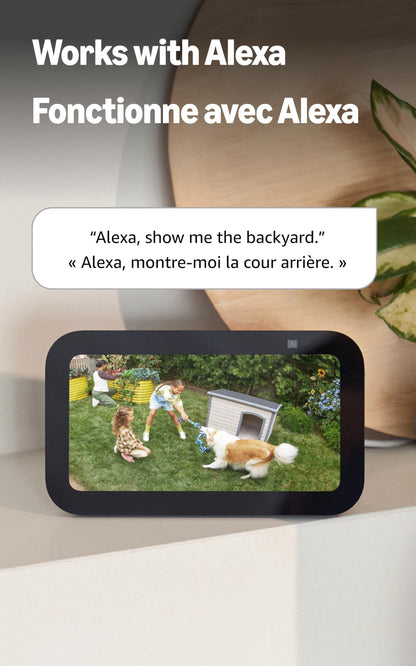 Ring Spotlight Cam Plus, Battery | Two-Way Talk, Colour Night Vision, and Security Siren - Black 🍁 All In One Marketplace Canada