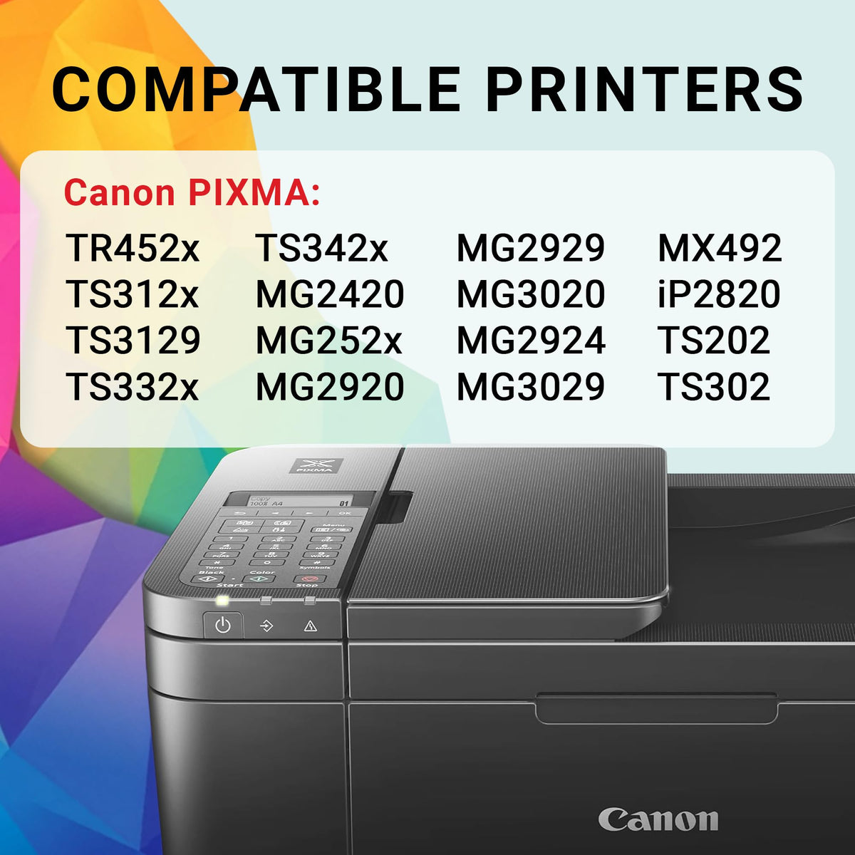 Canon Genuine Ink Cartridges PG-245XL Black/CL-246XL Colour, High-Yield Value Pack (2 Count), Original Canon Printer Ink for PIXMA TR4520 / TS3120 / TS3220 Series Printers 🍁 All In One Marketplace Canada