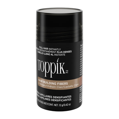 TOPPIK Hair Building Fibers,12 g, Fill In Fine or Thinning Hair, Instantly Thicker Looking, Multiple Shades for Men & Women 🍁 All In One Marketplace Canada