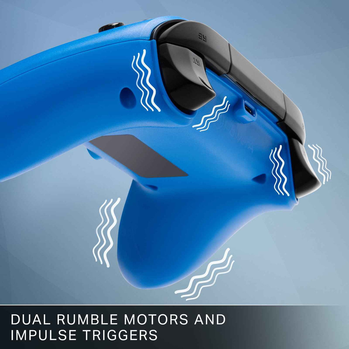 PowerA Symmetric Wired Controller for Xbox Series X|S - Blue, Officially licensed, Inline Thumbstick Layout, Windows 10/11 compatible, Dual Rumble Motors, Impulse Triggers, 3.5 mm Audio Jack 🍁 All In One Marketplace Canada