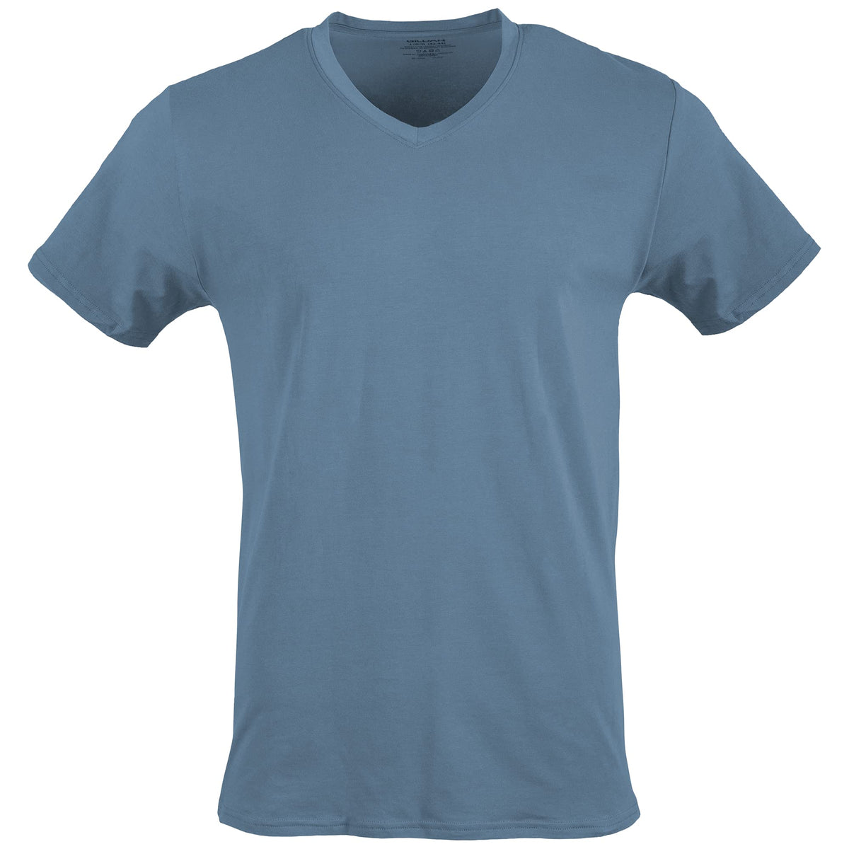 Gildan Men's V-Neck T-Shirts, Multipack, Style G1103, Navy/Heather Navy/Indigo Blue (5-Pack), X-Large 🍁 All In One Marketplace Canada