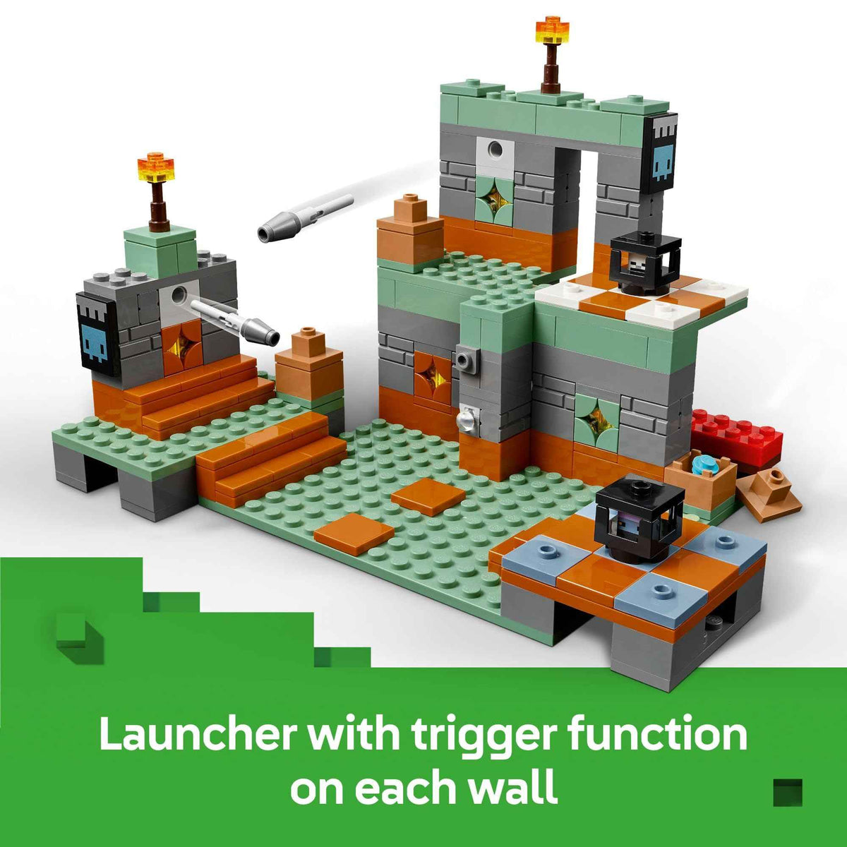LEGO Minecraft The Trial Chamber Building Toy - Gamer Playset for Kids, Girls and Boys, Ages 8+ - Includes Shadow Hoodie Minifigure for Pretend Play - Birthday Gift Idea - 21271 🍁 All In One Marketplace Canada