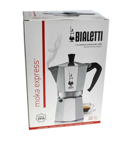 BIALETTI - Moka Express: Iconic Stovetop Espresso Maker, Makes Real Italian Coffee, Moka Pot 12 Cups (22 Oz - 670 Ml), Aluminium, Silver 🍁 All In One Marketplace Canada