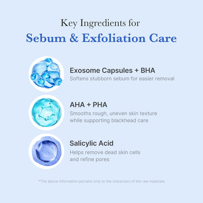 medicube Zero Pore Clear Blue Capsule Facial Deep Cleanser for Skin Texture, Blackhead & Pore Care | AHA, BHA & PHA for Double Cleansing, Daily Gentle Face Wash, Korean Skincare | 120g / 4.23 oz 🍁 All In One Marketplace Canada