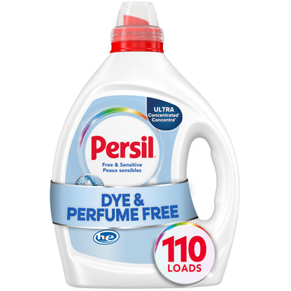 Persil® 2x Concentrated Laundry Detergent Free & Sensitive, 2.43L/110 Loads 🍁 All In One Marketplace Canada