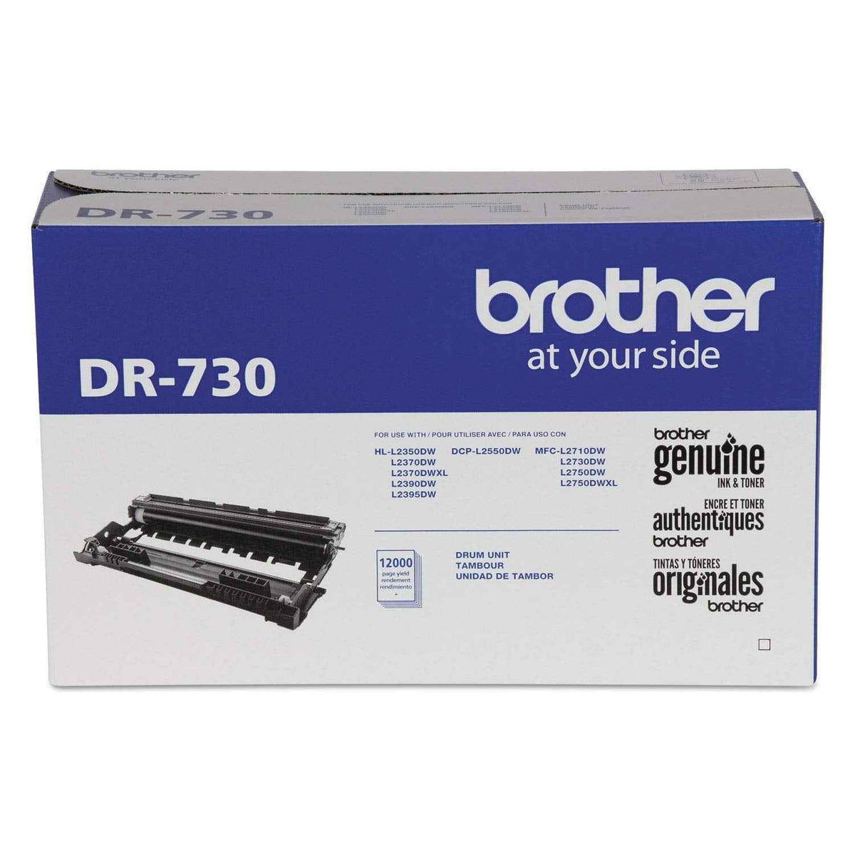 Brother-Genuine-Drum-Unit,-DR730,-Seamless-Integration,-Yields-Up-to-12,000-Pages,-Black-(Drum-Unit,-NOT-Toner) 🍁 All In One Marketplace Canada