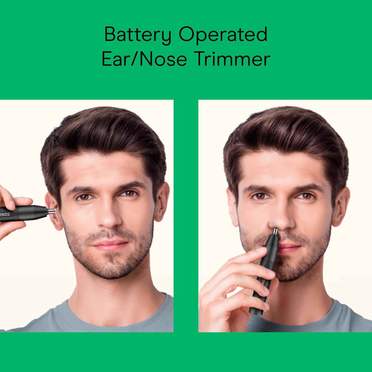 Conair The Barber Shop Pro Series Battery Operated Diamond Head Nose/ear Trimmer, 0.35 Pounds 🍁 All In One Marketplace Canada