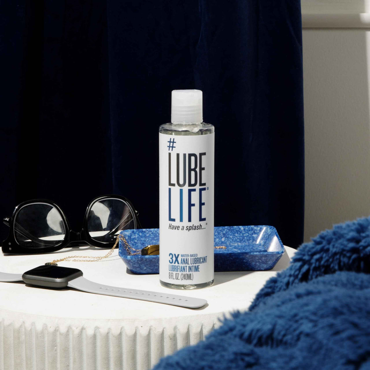 LubeLife 3X Anal Personal Lubricant, Thicker Water-Based lube for Men, Women and Couples, Extra Protection, Non-Sticky, Smooth Glide, 8 Fl Oz 🍁 All In One Marketplace Canada