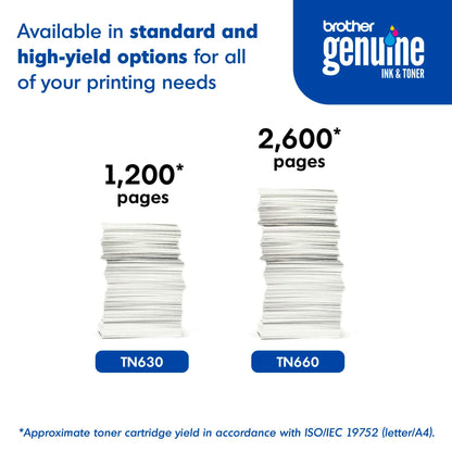 Brother Original TN660 High-Yield Black Toner Cartridge, Higher Yield for Value, Original Toner Replacement cartridges, Toner for Brother Laser Printers HL-L2320D, DCP-L2520DW, MFC-L2700DW and More 🍁 All In One Marketplace Canada
