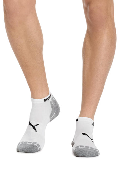 PUMA Men's 8 Pack Low Cut Socks, White/Black, 10-13 🍁 All In One Marketplace Canada