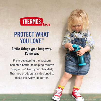 THERMOS FUNTAINER Water Bottle with Straw, 14oz, Peace 🍁 All In One Marketplace Canada