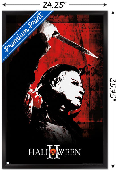 Halloween II - Red Wall Poster