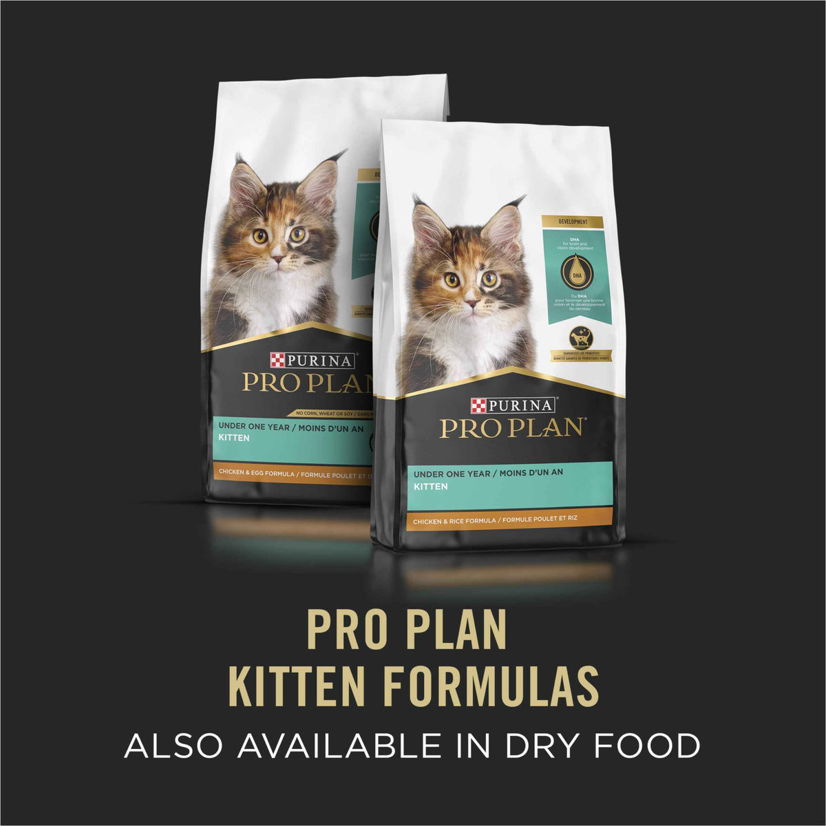 Purina Pro Plan Wet Kitten Food, Salmon & Ocean Fish Entree - 85 g Can (24 Pack) 🍁 All In One Marketplace Canada