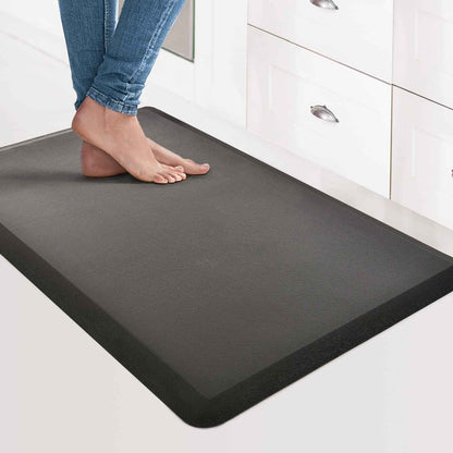 Art3d Anti Fatigue Mat - 1/2 Inch Cushioned Kitchen Mat - Non Slip Foam Comfort Cushion for Standing Desk, Office or Garage Floor (17.3"x28", Black) 🍁 All In One Marketplace Canada