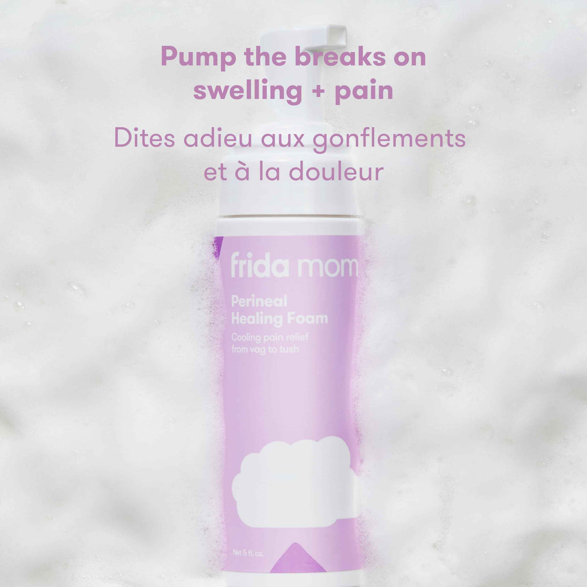 Frida Mom Witch Hazel Perineal Healing Foam for Postpartum Care, Cooling Pain Relief and Hemorrhoid Treatment, 5 Fl Oz 🍁 All In One Marketplace Canada